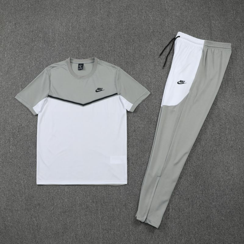 Kit Camisa e Calça Nike Cinza – Futhold