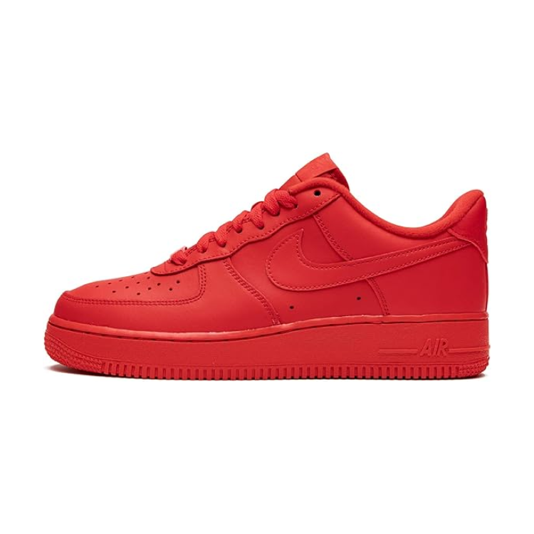 Nike air force cheap 1 full red