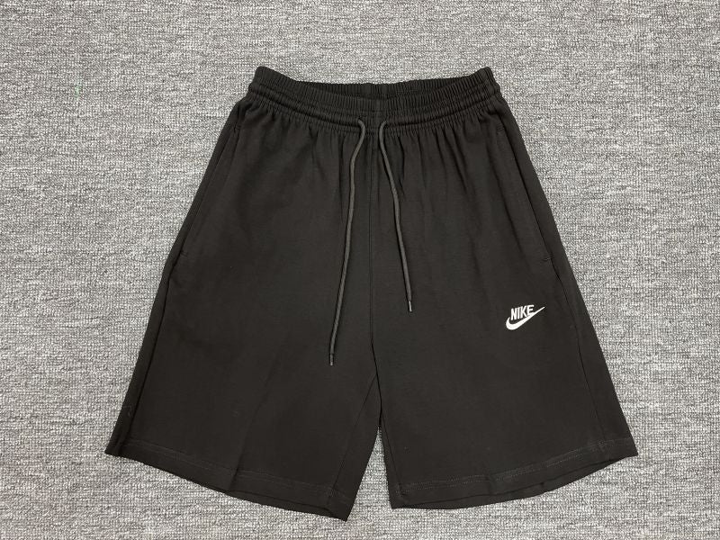 Kit Camisa e Short Nike Fleece Branco e Preto