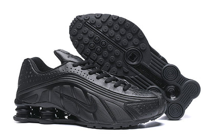 TÊNIS NIKE SHOX R4 TRIPLE BLACK