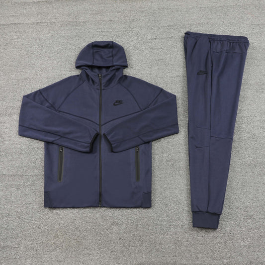 Conjunto Nike Tech Fleece Cinza Chumbo Windrunner