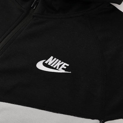 Conjunto Nike Tech Fleece Cinza x Preto Windrunner