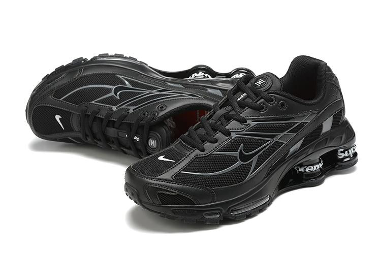 TÊNIS NIKE SHOX RIDE 2 X SUPREME ALL BLACK