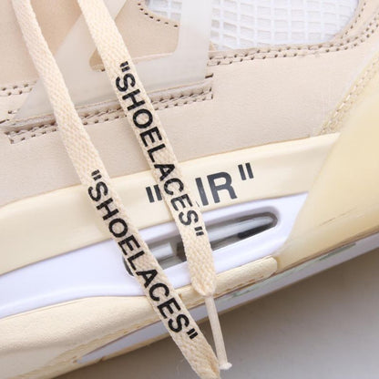 TÊNIS NIKE AIR JORDAN 4 OFF WHITE SAIL