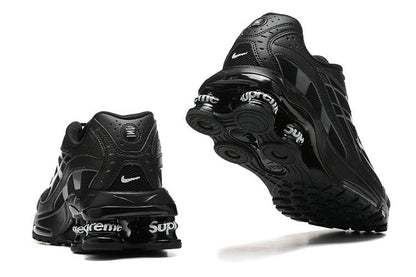 TÊNIS NIKE SHOX RIDE 2 X SUPREME ALL BLACK