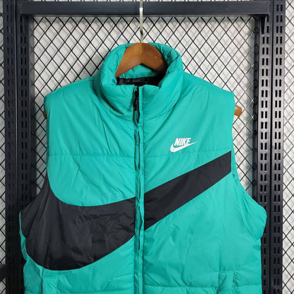 Colete Verde e Preto Nike Big Logo