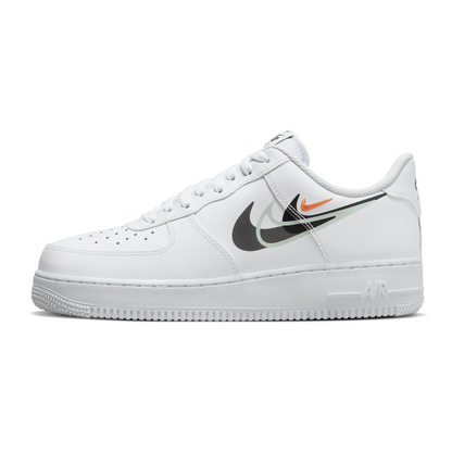 TÊNIS NIKE AIR FORCE 1 WHITE MULTI SWOOSH