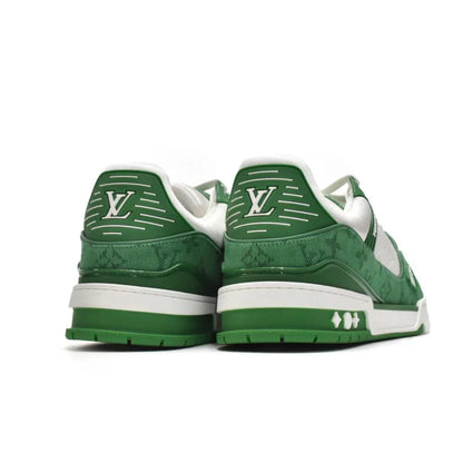 TÊNIS LOUIS VUITTON TRAINER - GREEN MONOGRAM