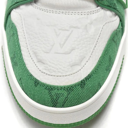 TÊNIS LOUIS VUITTON TRAINER - GREEN MONOGRAM