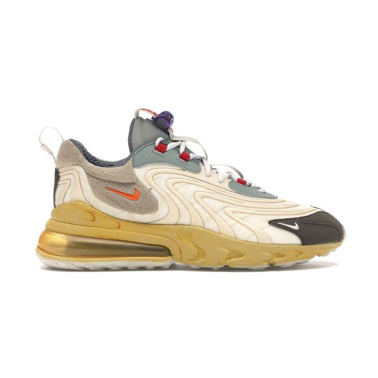 TÊNIS NIKE AIR MAX 270 REACT TRAVIS SCOTT CACTUS TRAILS