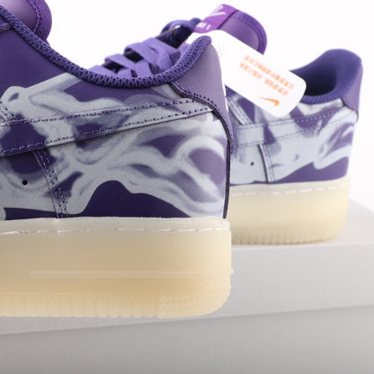 TÊNIS NIKE AIR FORCE 1 SKELETON PURPLE "HALLOWEEN"