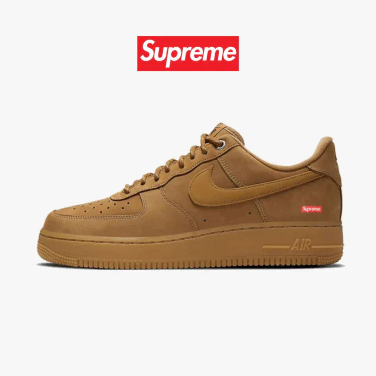 TÊNIS NIKE AIR FORCE 1 SP WHEAT x SUPREME