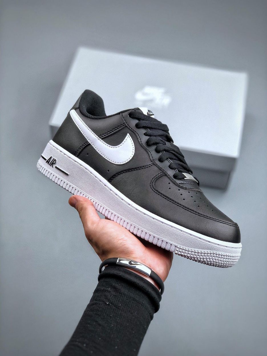 Nike air force 1 low best sale black white