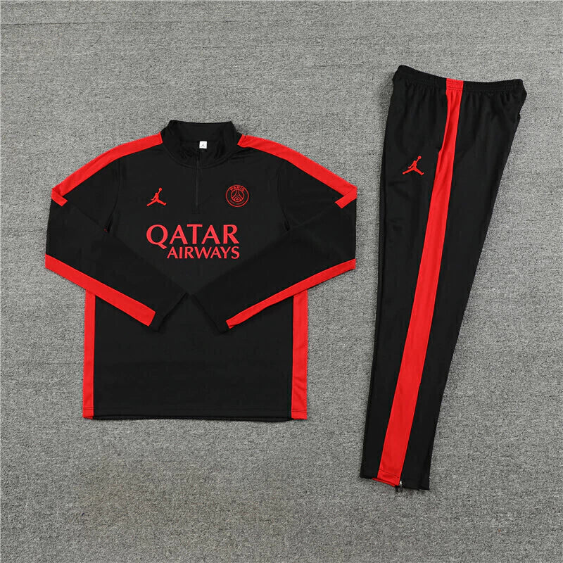 Conjunto Tracksuit - PSG Preto