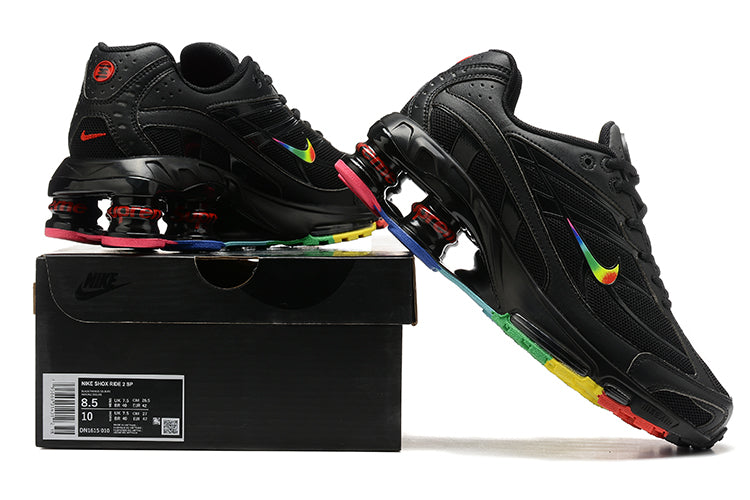 TÊNIS NIKE SHOX RIDE 2 X SUPREME COLORS PRETO