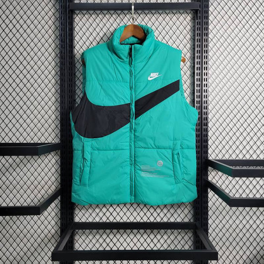 Colete Verde e Preto Nike Big Logo