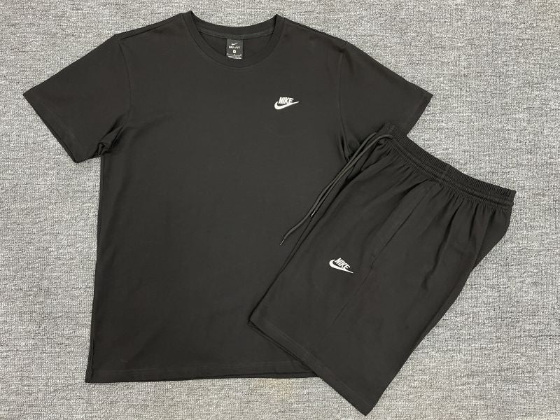 Kit Camisa e Short Nike Fleece Preto