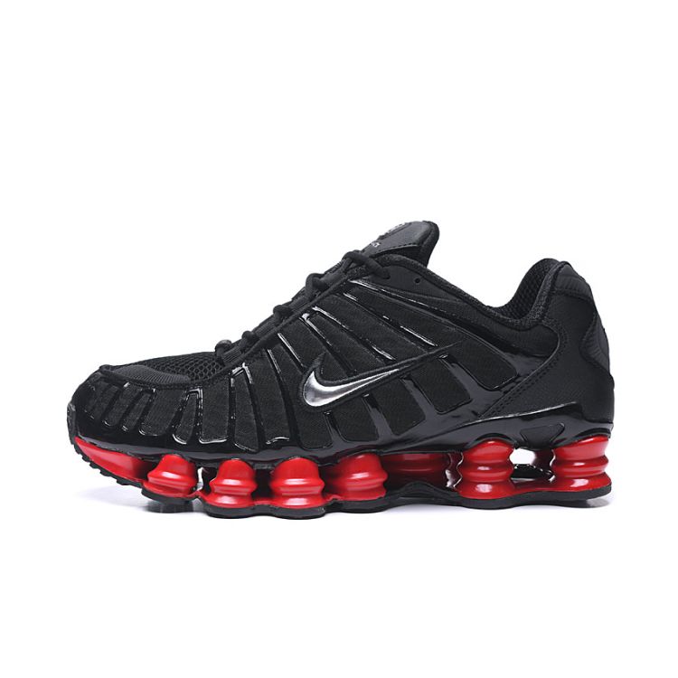 TÊNIS NIKE SHOX TL OFF BLACK/ RED - 12 MOLAS