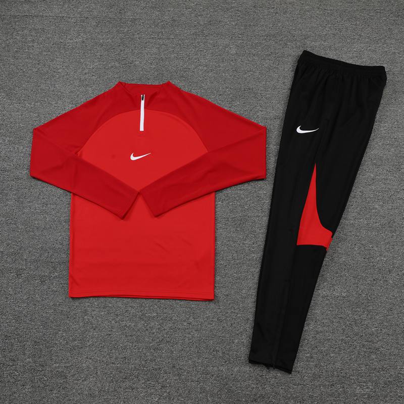 Conjunto Treino Nike Preto e Vermelho - Futhold