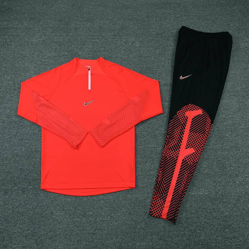 Conjunto Treino Nike Preto e Laranja - Futhold