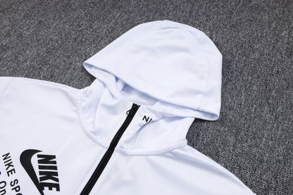 Conjunto SportWear Nike Tech Fleece Branco - Futhold