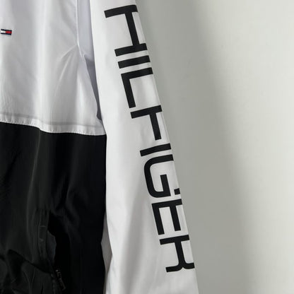 Corta Vento Tommy Hilfiger Branco e Preto - Futhold